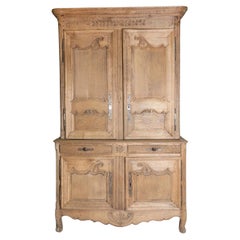 Early 19th Century French Louis XV Style Buffet Deux Corps
