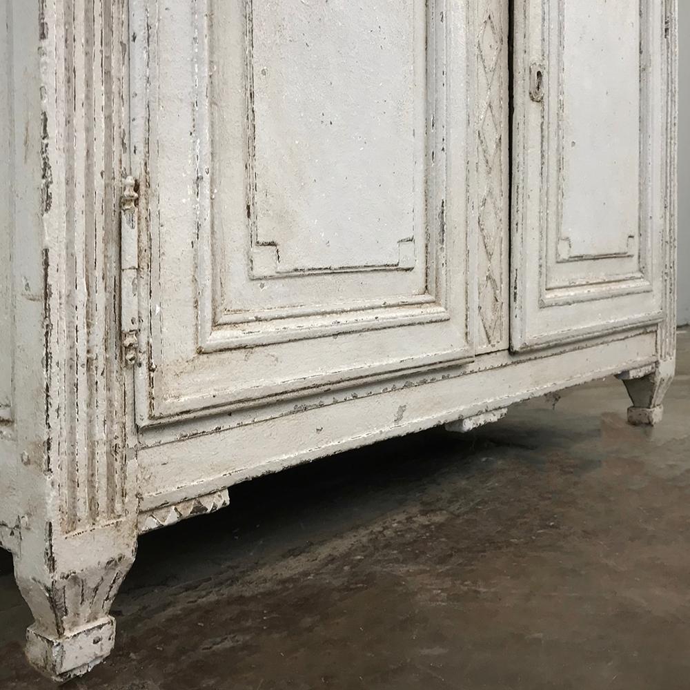 Early 19th Century French Louis XVI Painted Cabinet 4