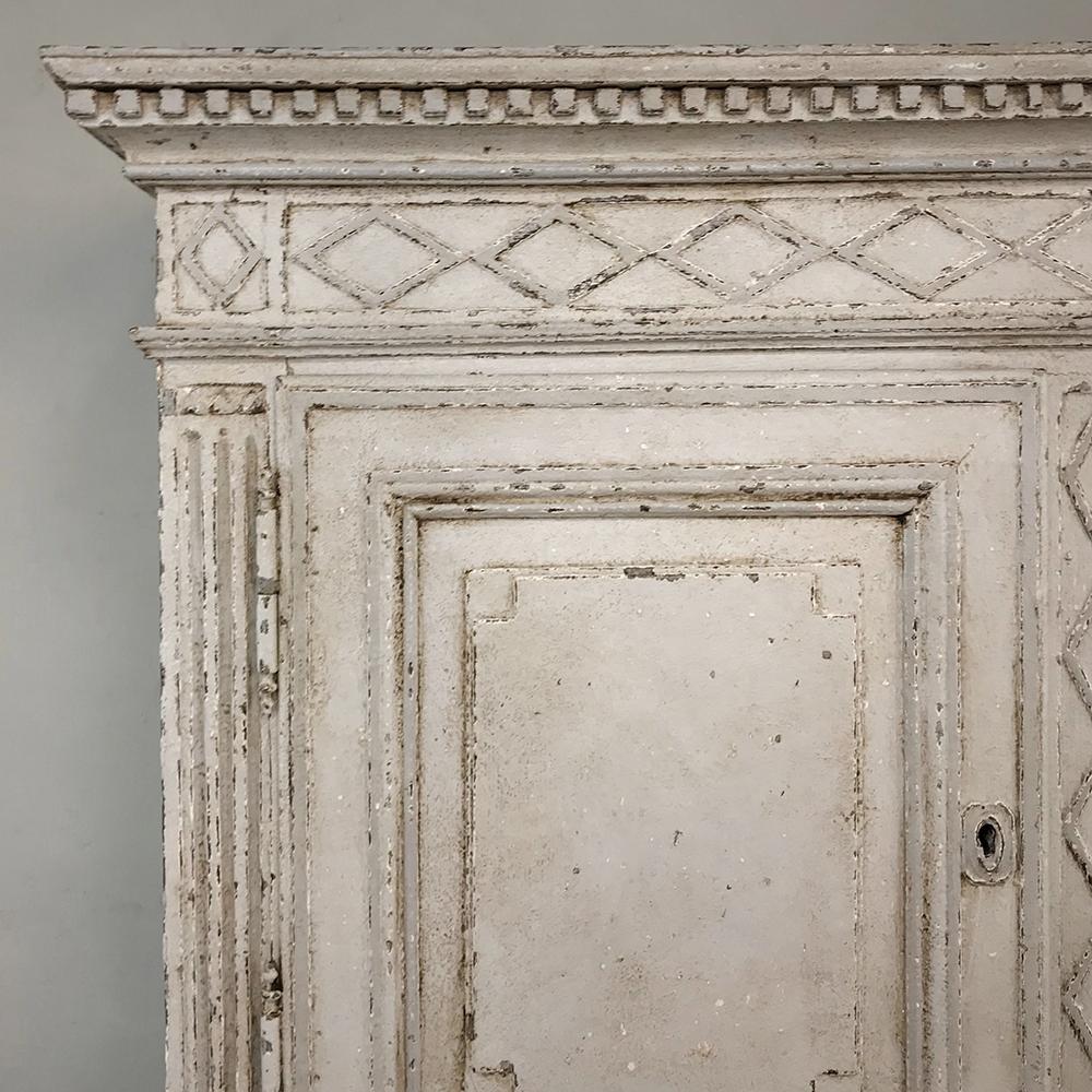 Early 19th Century French Louis XVI Painted Cabinet 2