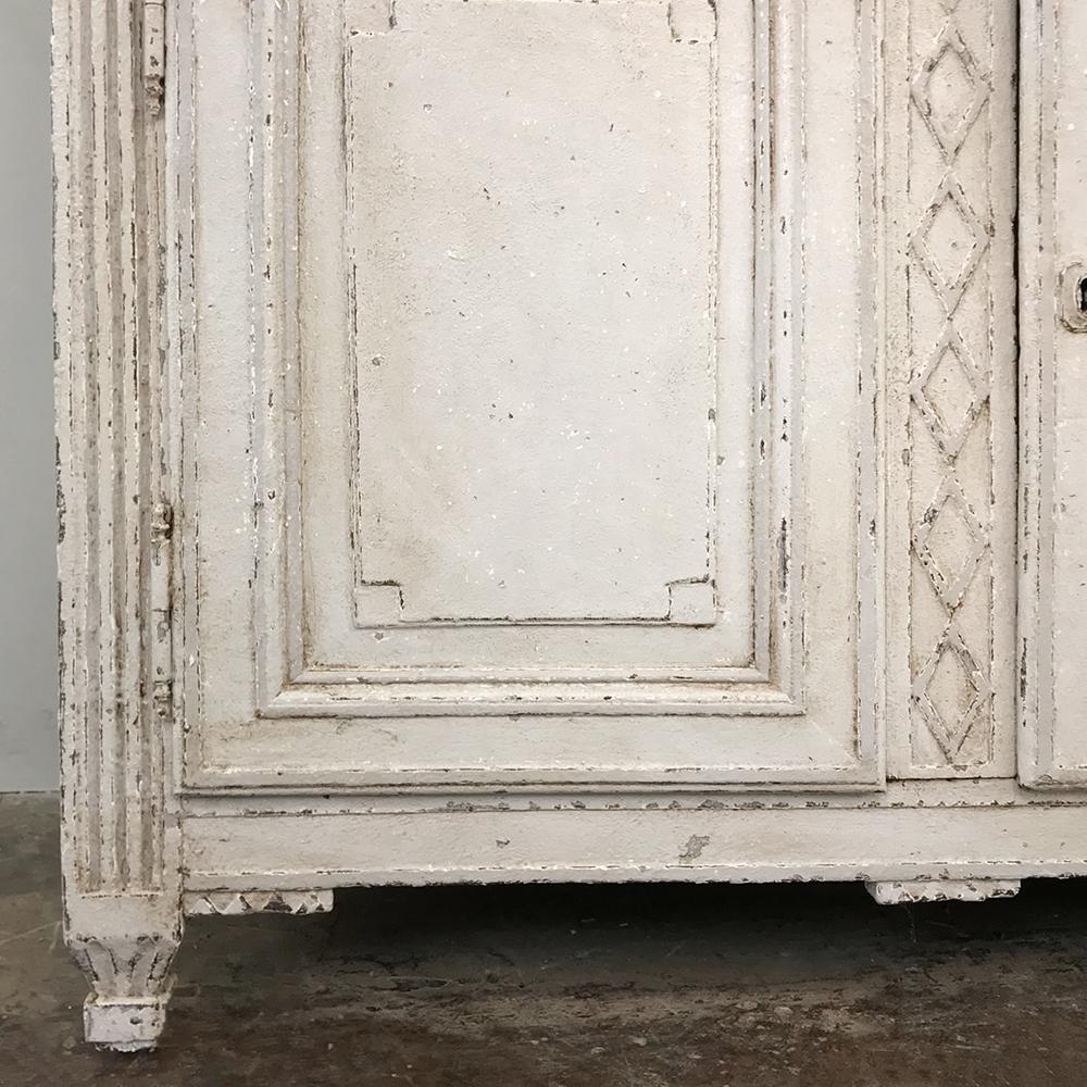 Early 19th Century French Louis XVI Painted Cabinet 3