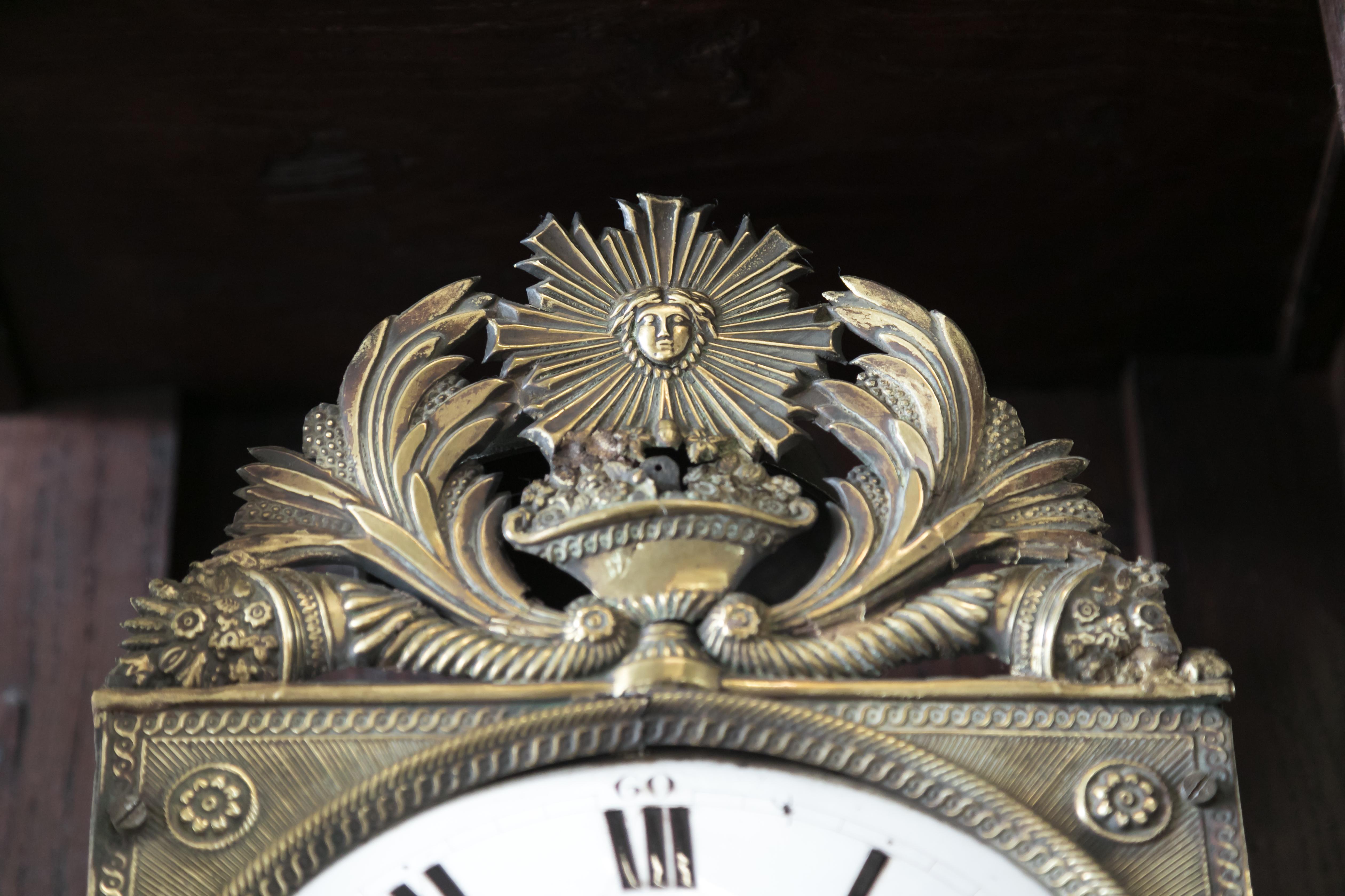 Early 19th Century French Louis XVI Style Longcase Clock 3