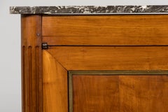 Early 19th Century French Louis XVI Walnut Buffet with Marble Top
