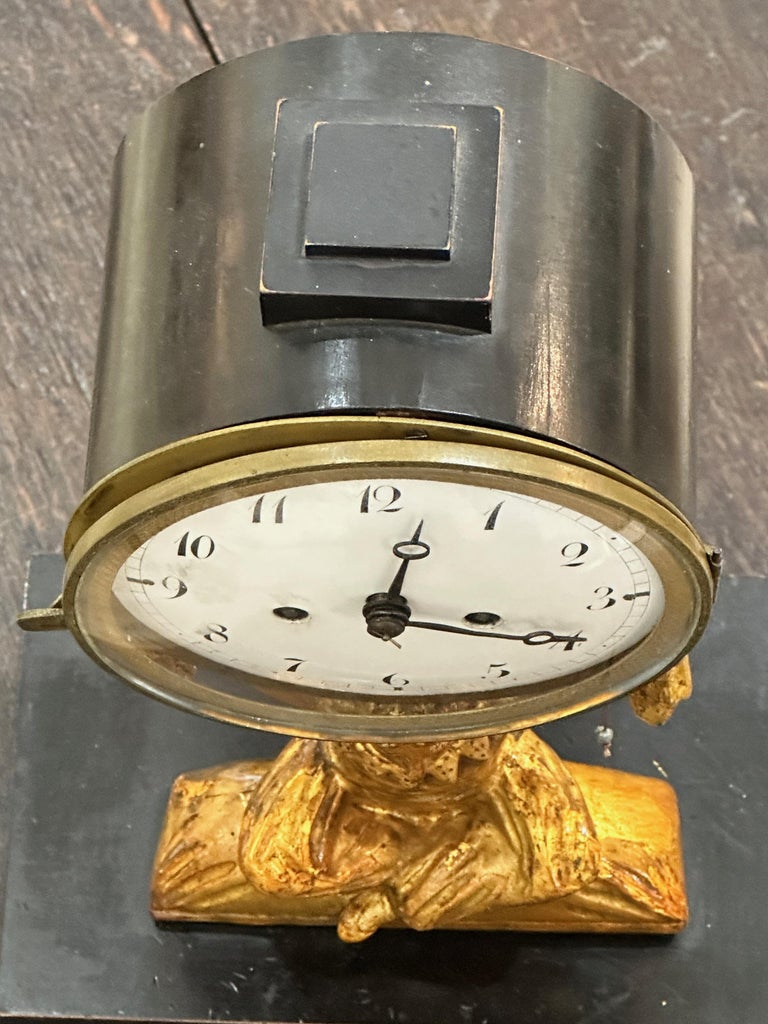 Early 19th Century French Mantle Clock For Sale at 1stDibs