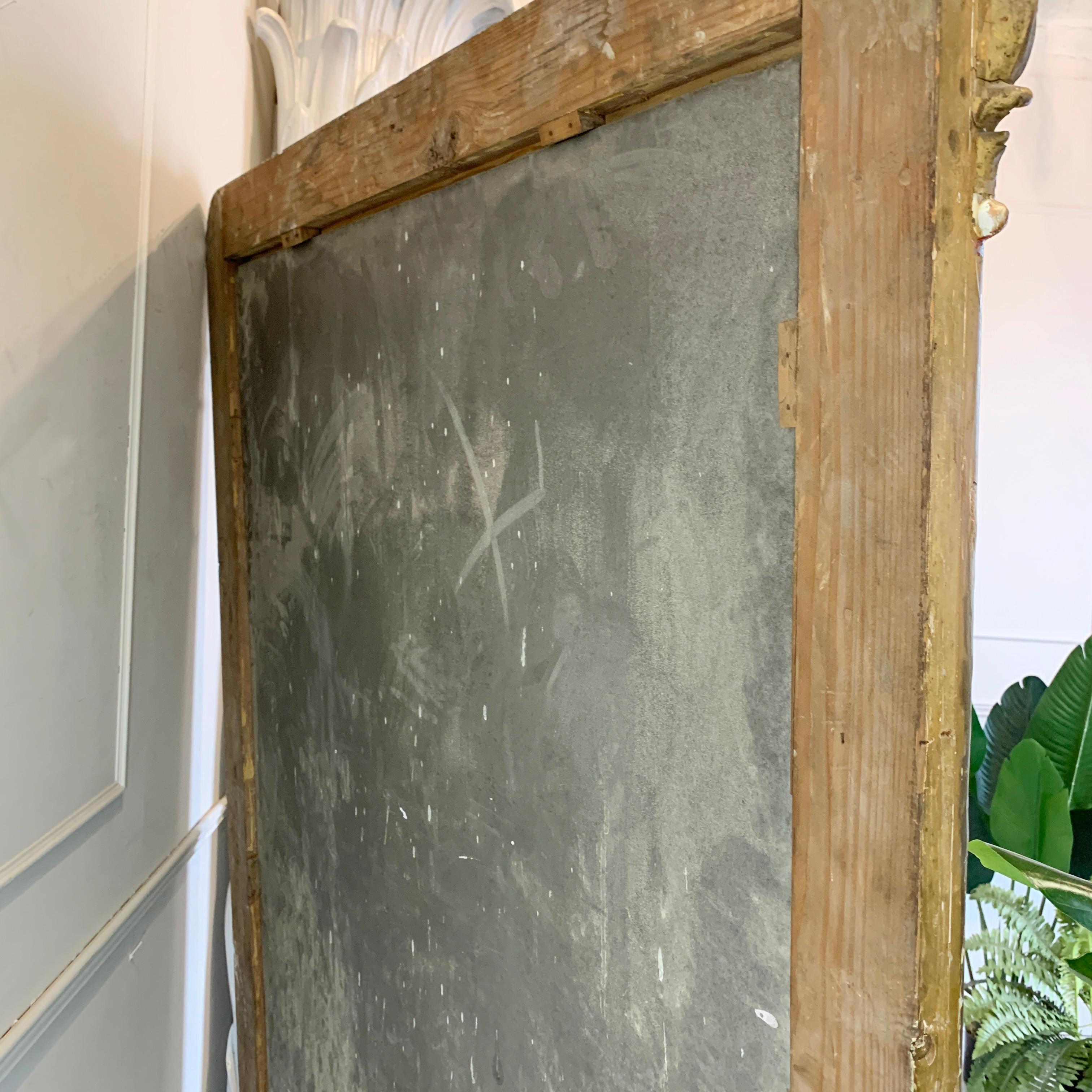 Early 19th Century French Mantle Mirror of Exceptional Proportions 3