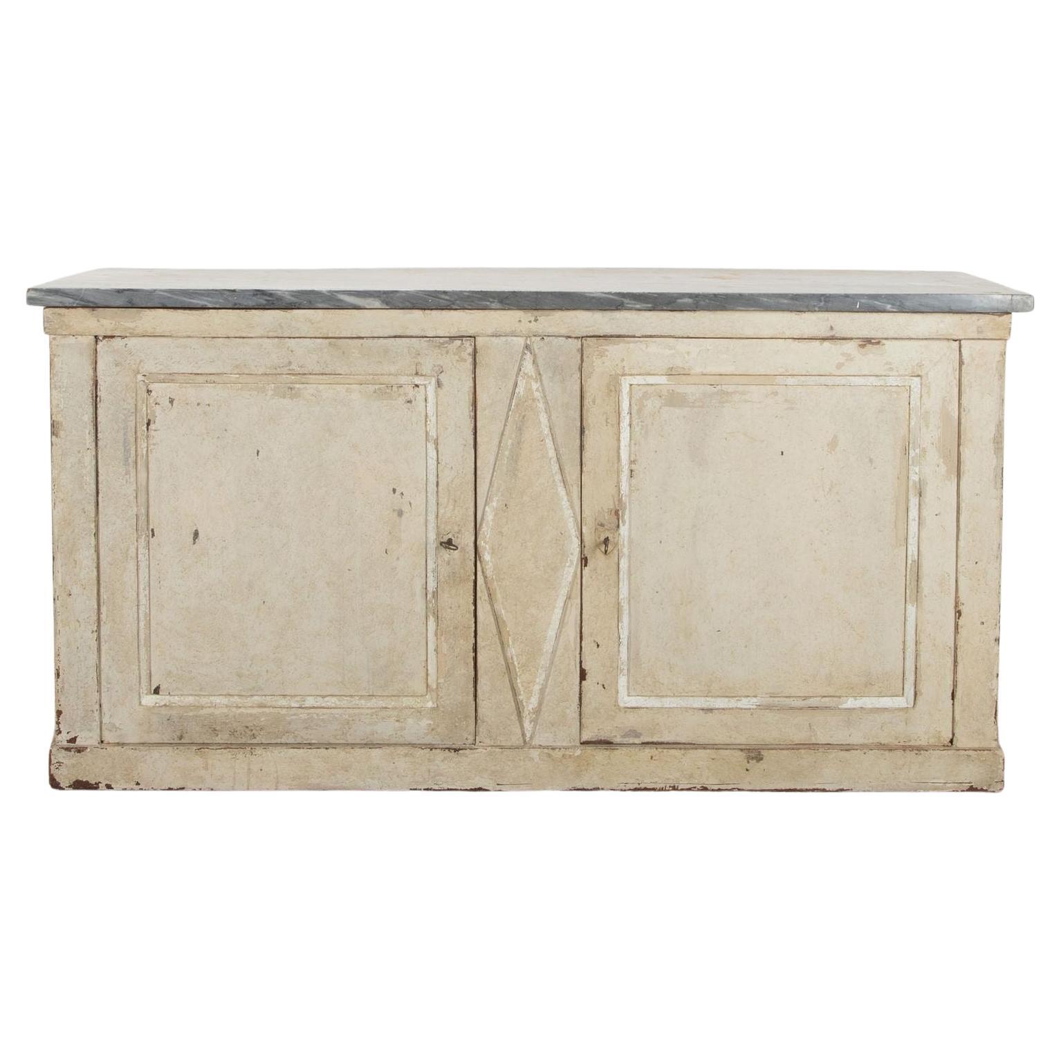 Französisches Marmorbuffet aus dem frühen 19. im Angebot