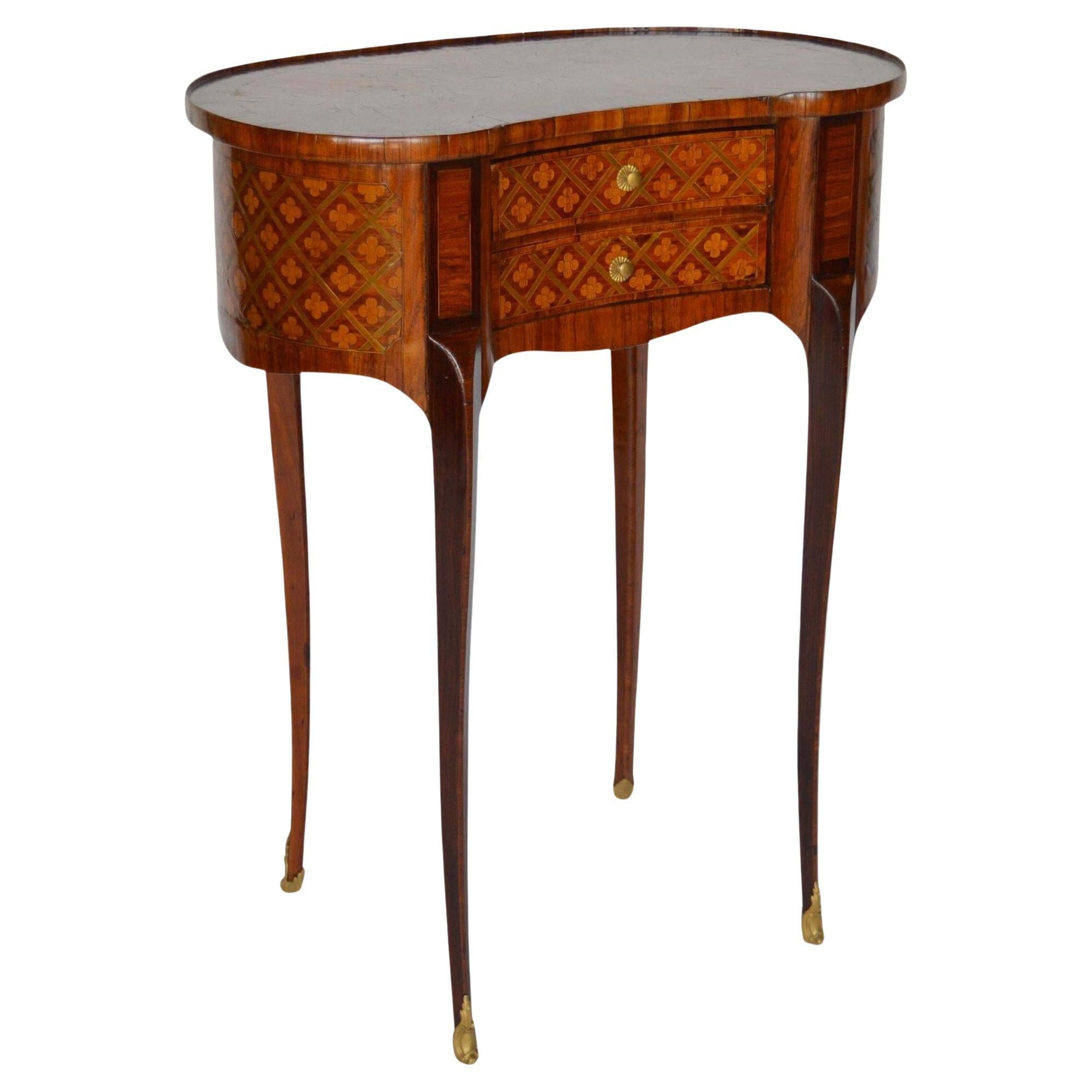 Early 19th Century French Marquetry Occasional Table For Sale