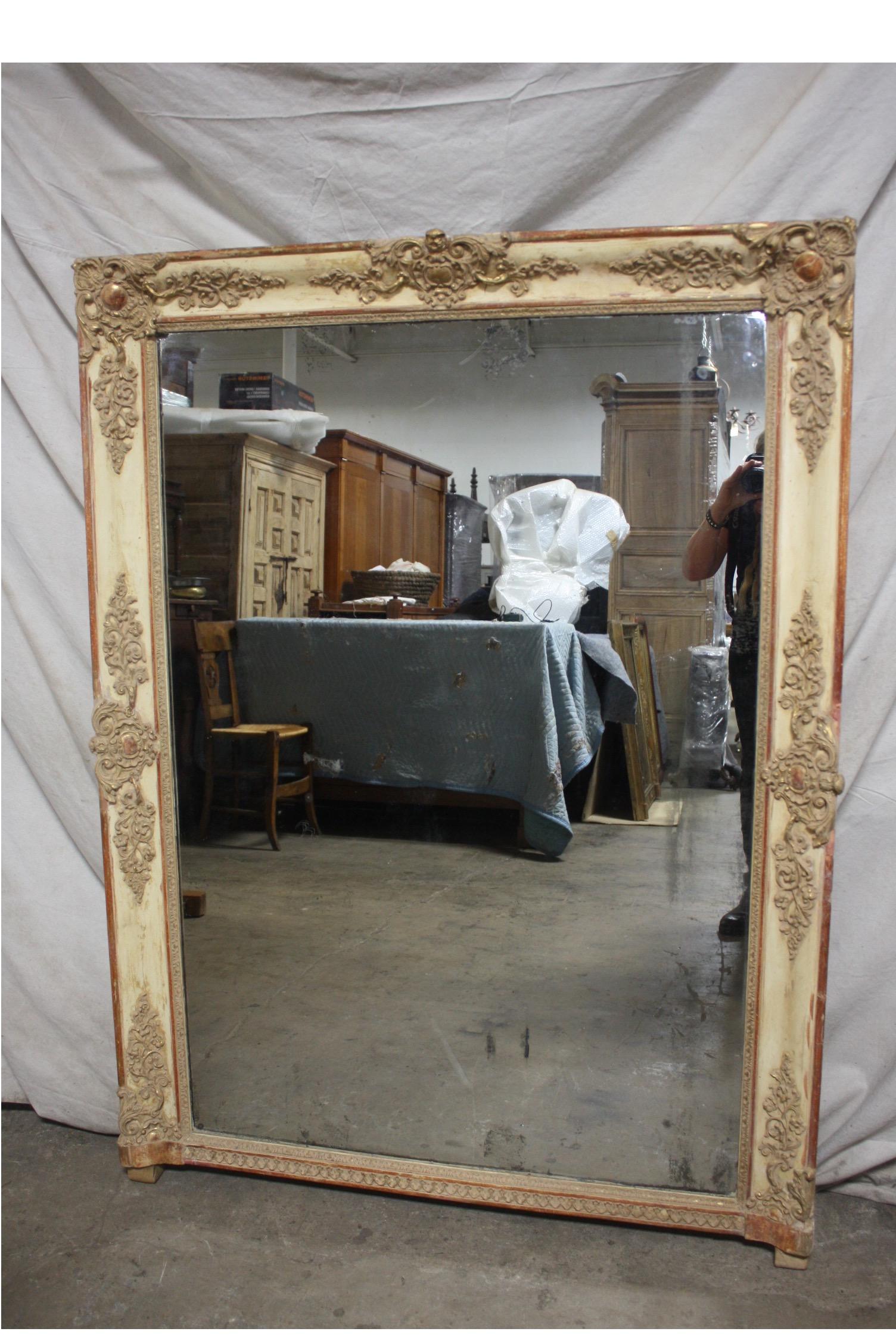 Early 19th century French mirror.