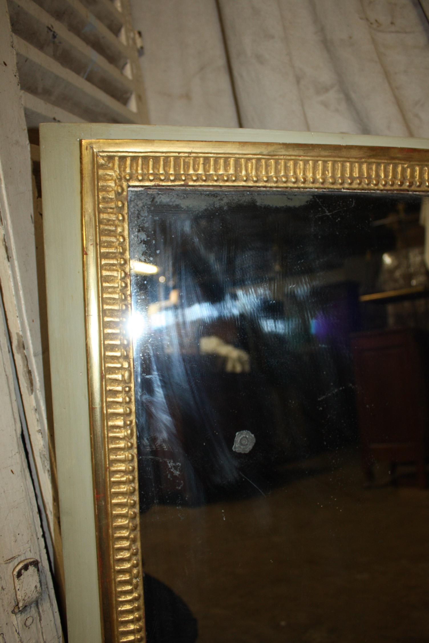 Gilt Early 19th Century French Mirror