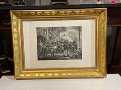 Early 19th Century French Napoleonic Urban Battle Engraving