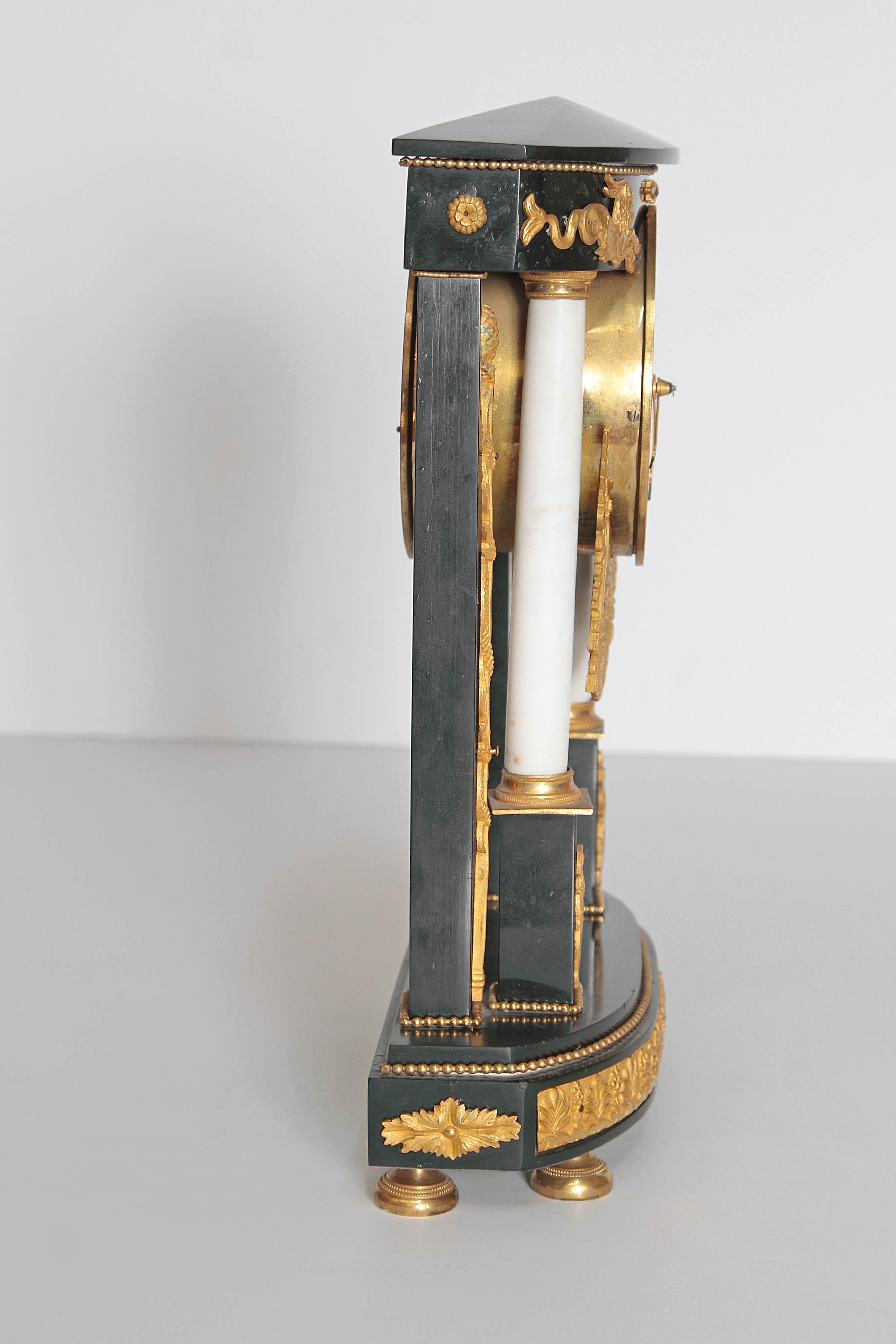 Early 19th Century French Neoclassic Clock 10