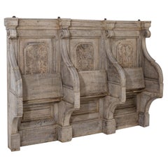 Antique Early 19th Century French Oak Bench