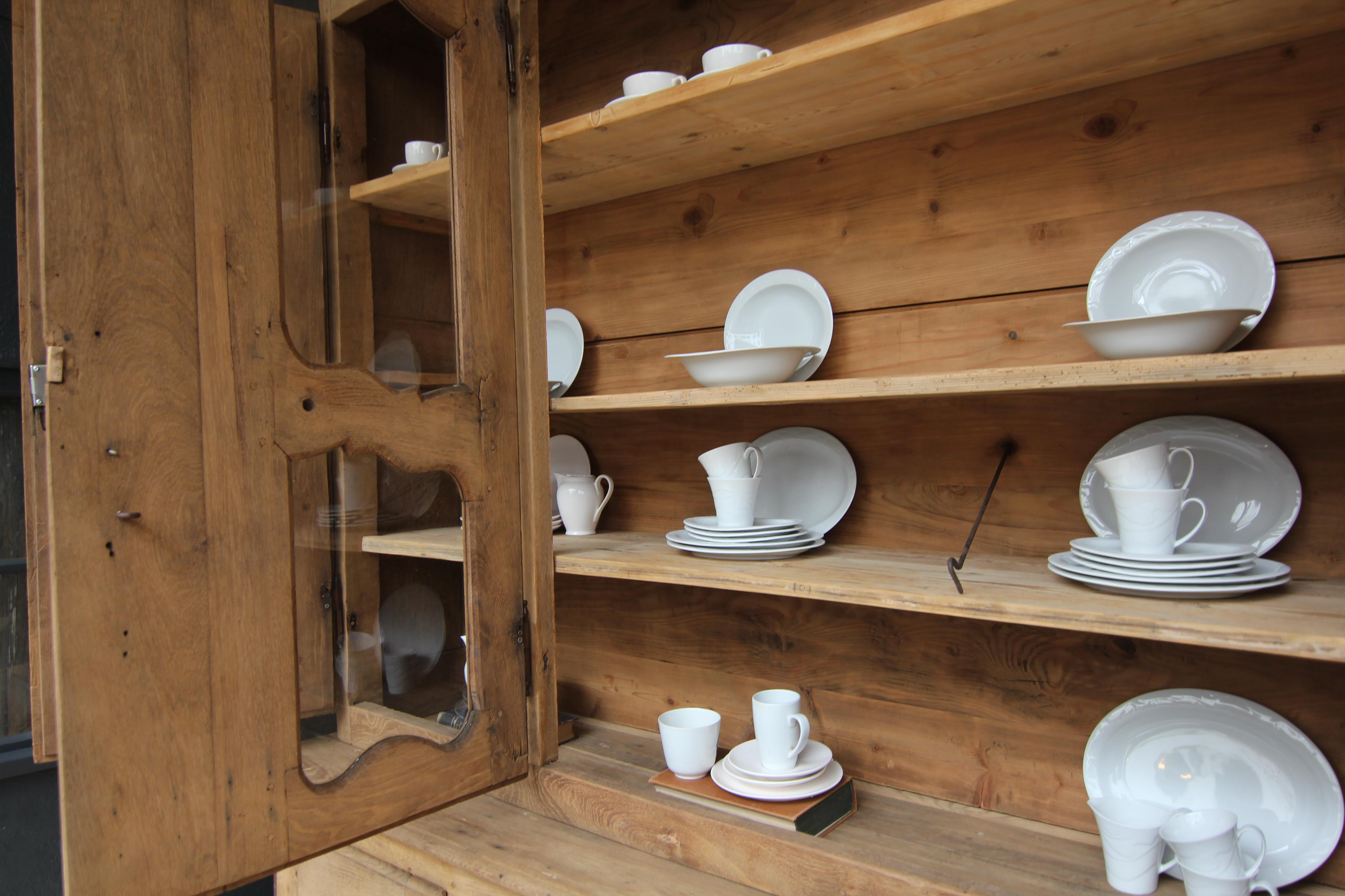Mobile Buffet à Deux Corps in Oak francese dell'inizio del XIX secolo in vendita 2
