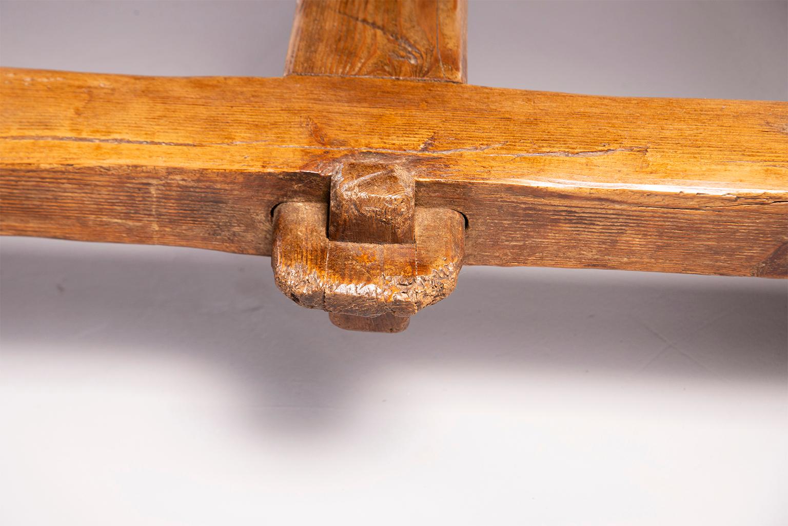 Early 19th Century French Oak Table 8