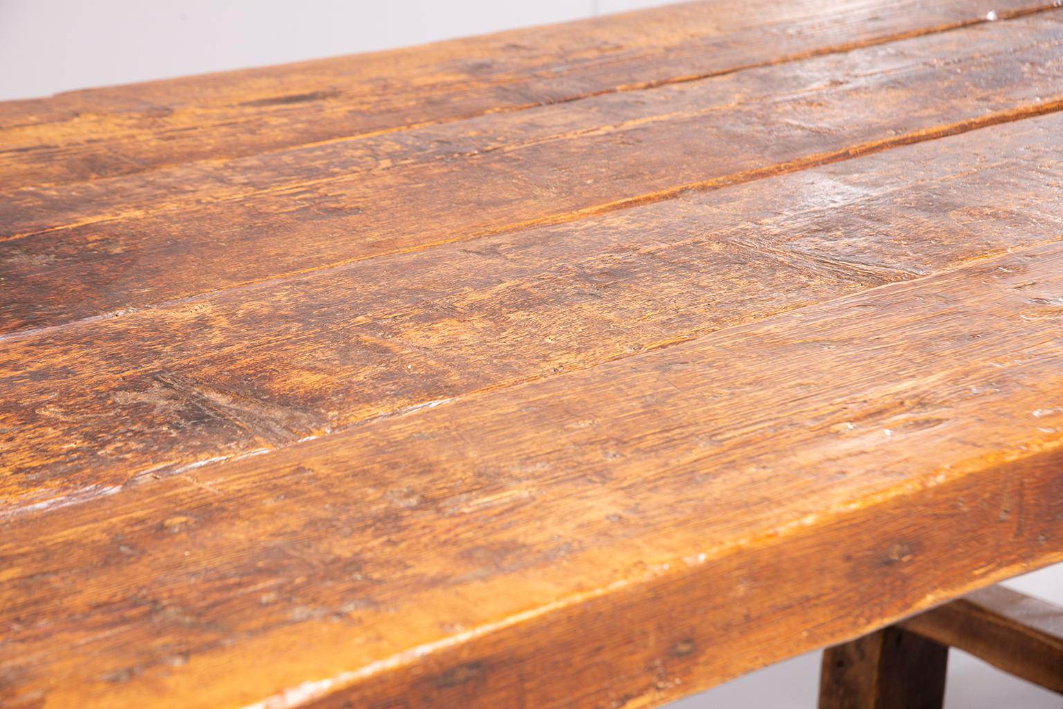 Early 19th Century French Oak Table 9