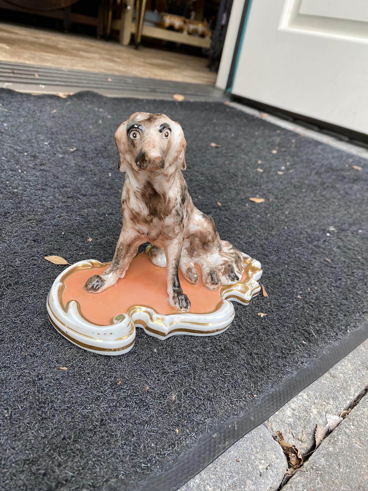 french porcelain dog