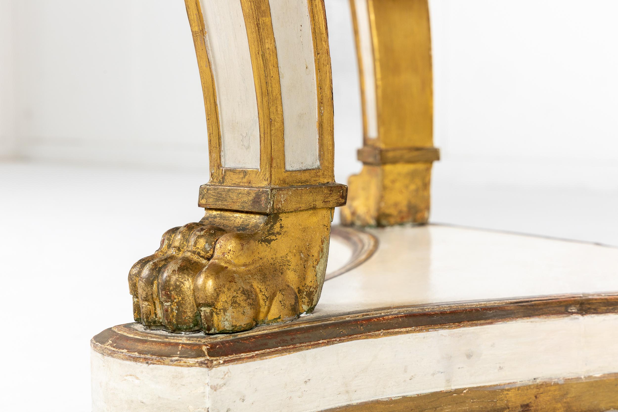 Early 19th Century French Painted and Gilt Guéridon For Sale 3