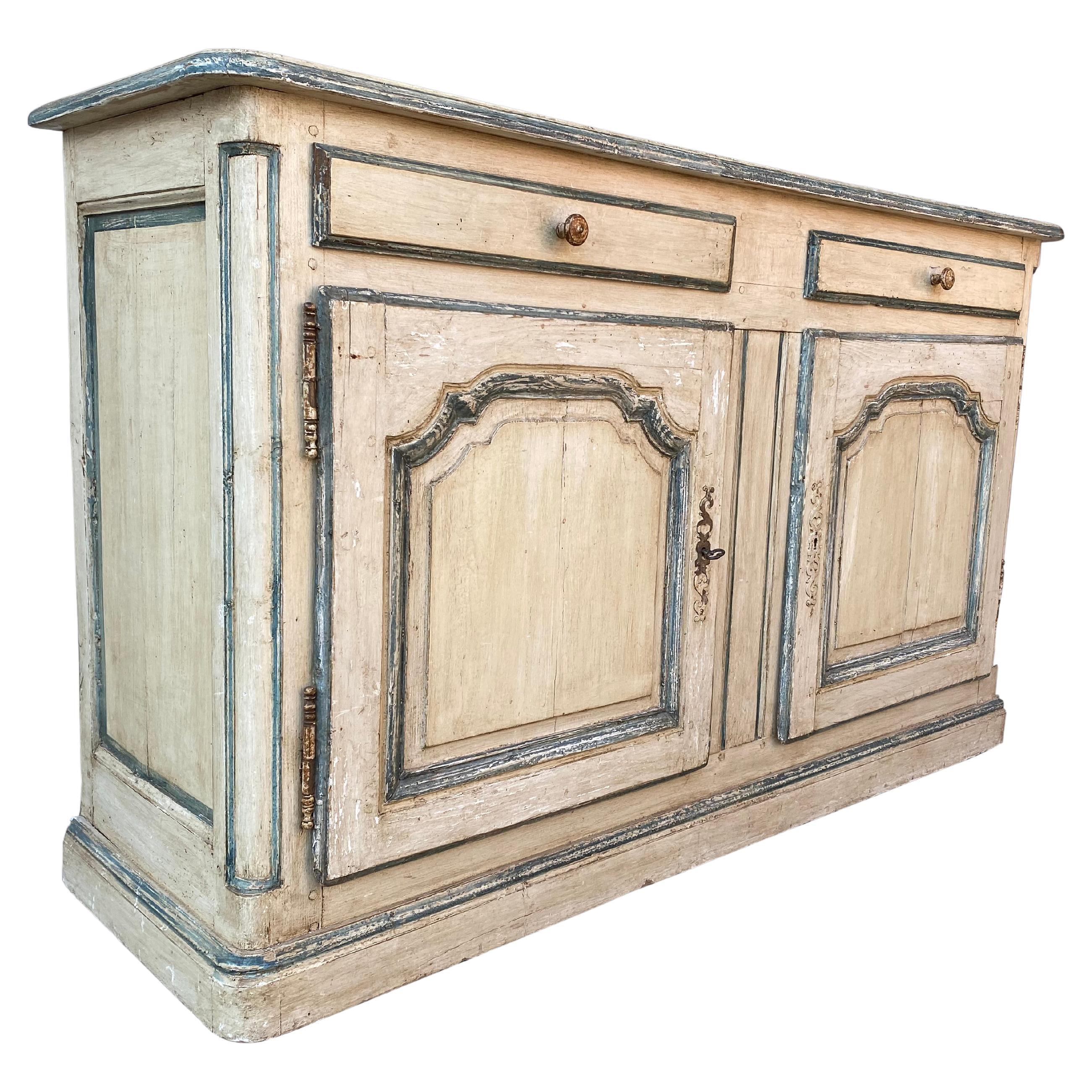 Early 19th Century French Painted Buffet