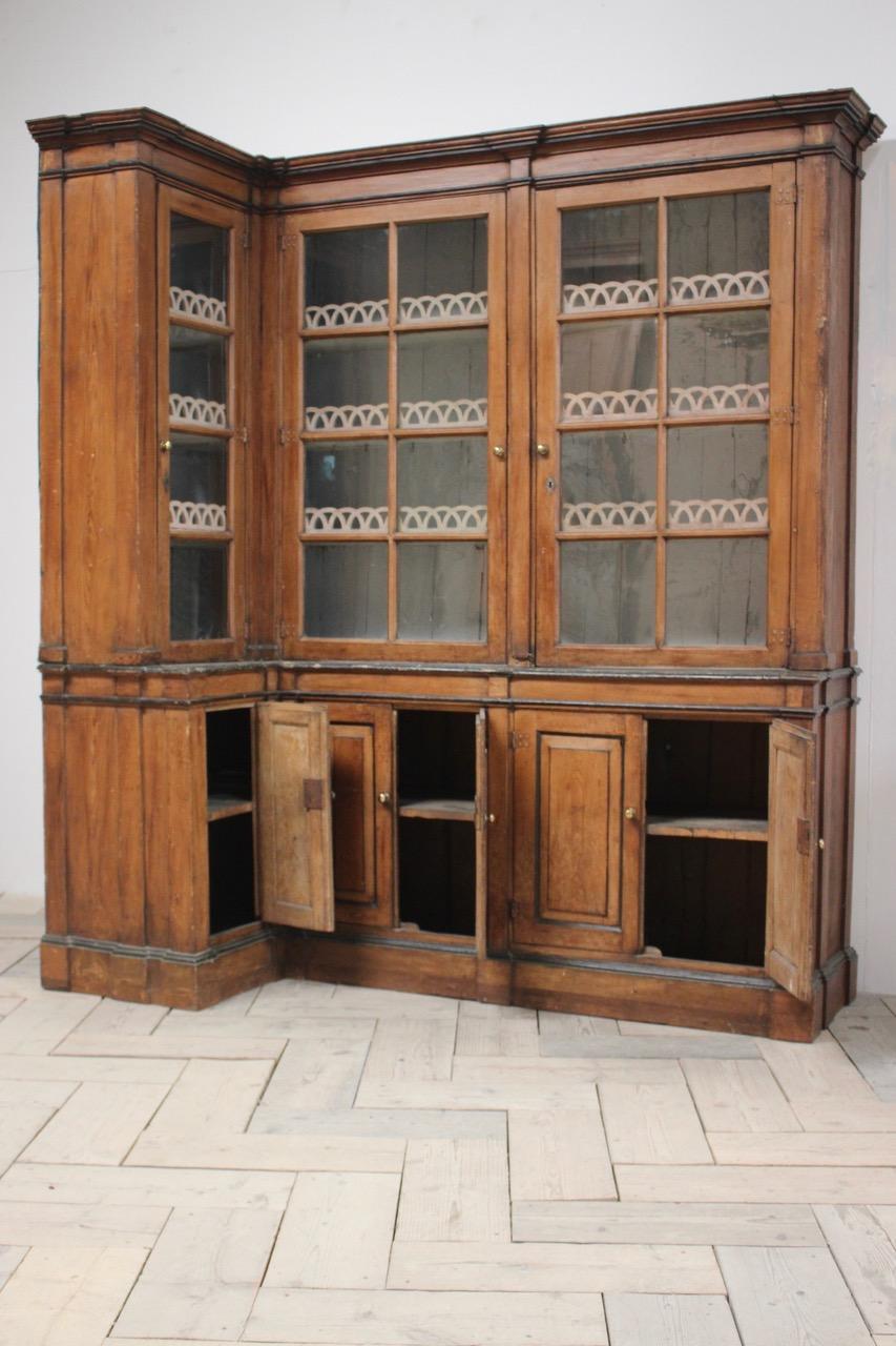 country corner cabinets