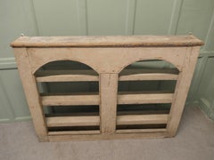 Early 19th century French Pine Shelved Alcove Cupboard