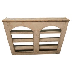 Early 19th century French Pine Shelved Alcove Cupboard