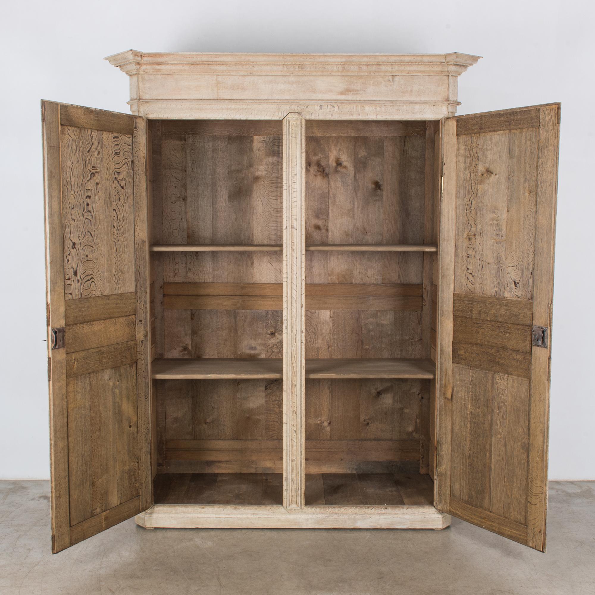 Early 19th Century French Provincial Armoire In Good Condition In High Point, NC
