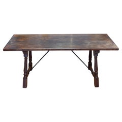 Early 19th Century French Provincial "Basque" Trestle Table