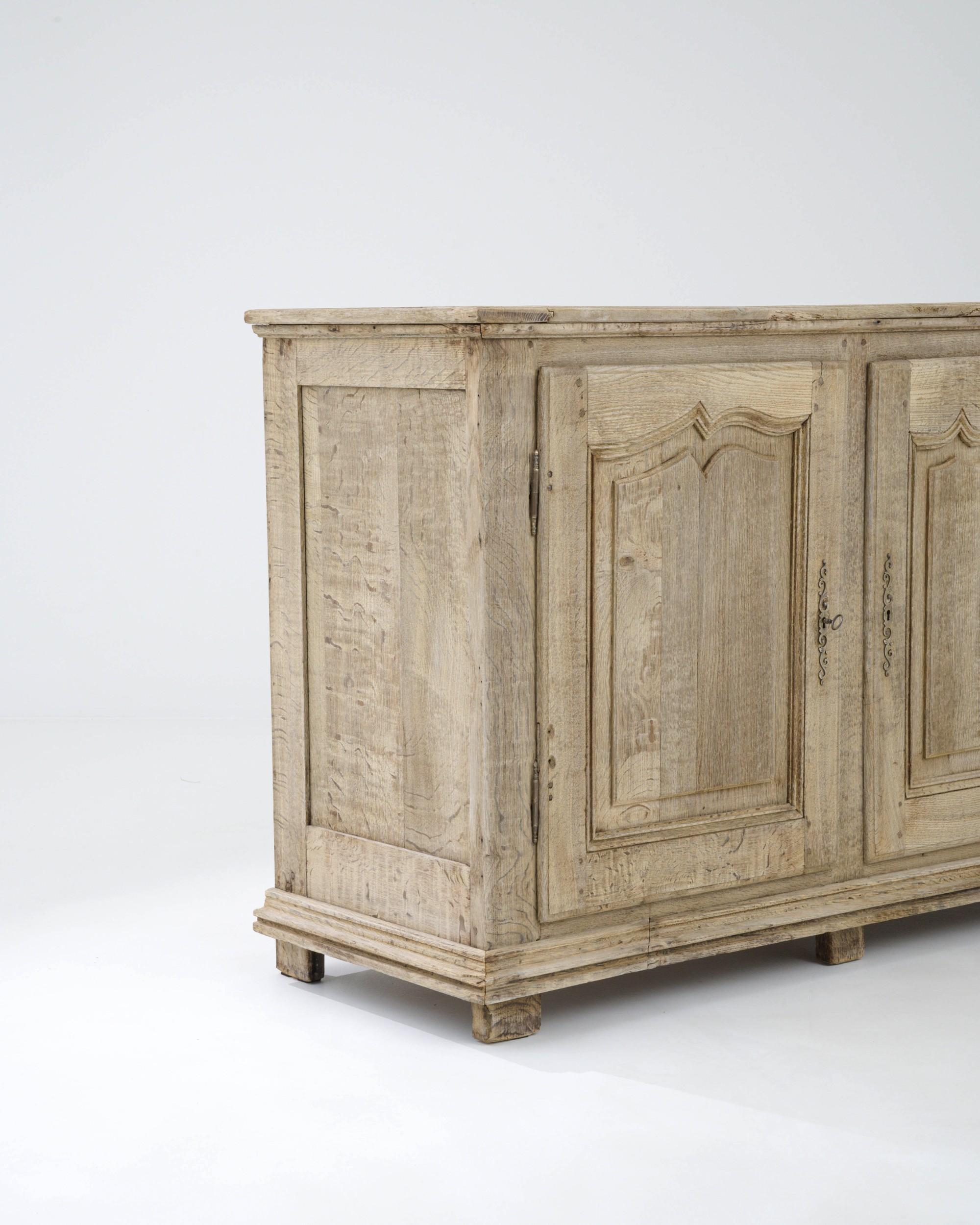Early 19th Century French Provincial Oak Buffet 5