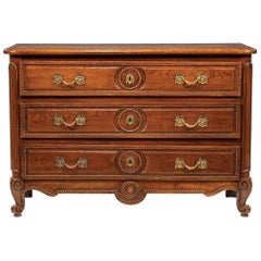 19th Century French Provincial Oak Commode