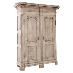 Early 19th Century French Provincial Oak Wardrobe