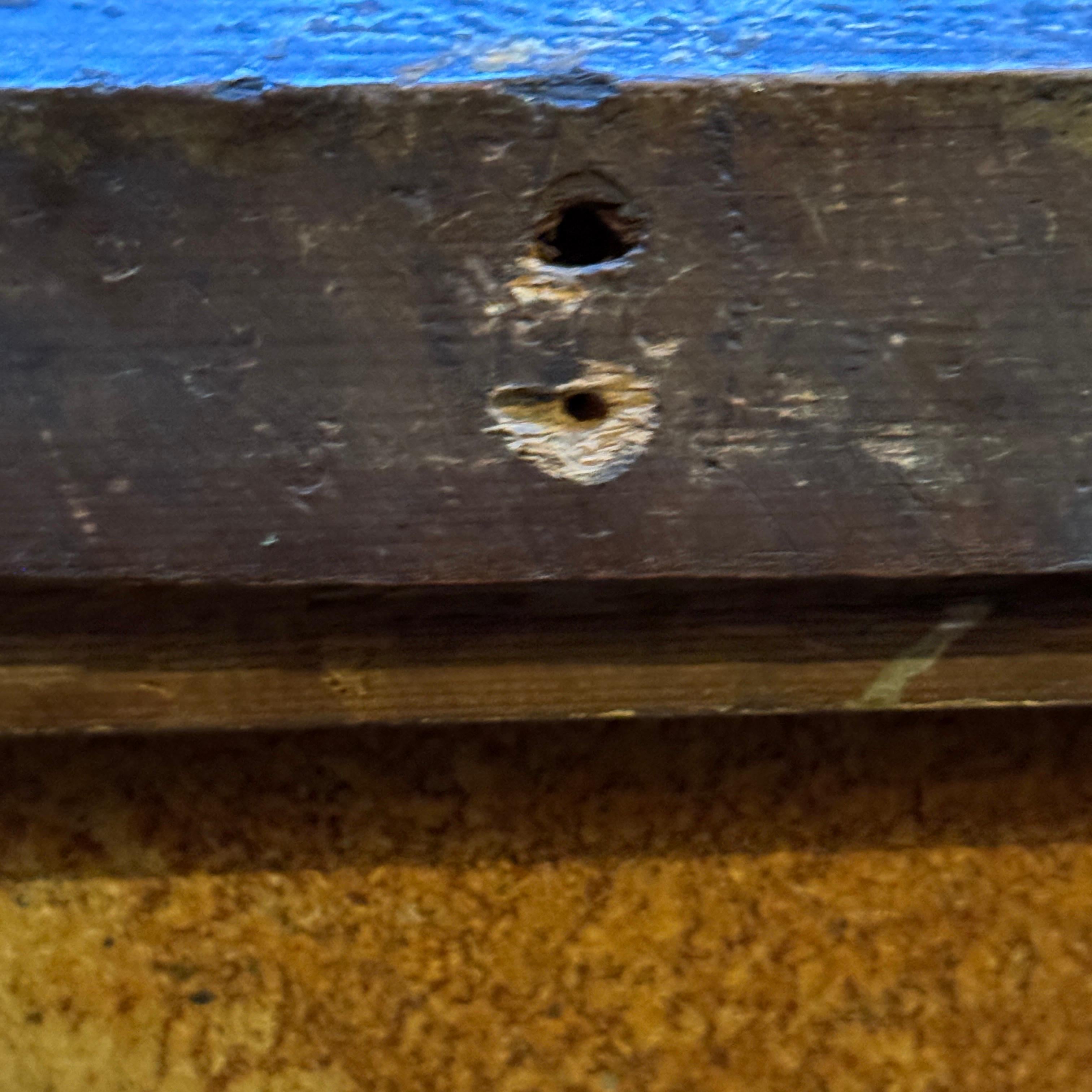 Cornice d'arte francese rettangolare in legno dorato dei primi del XIX secolo in vendita 4