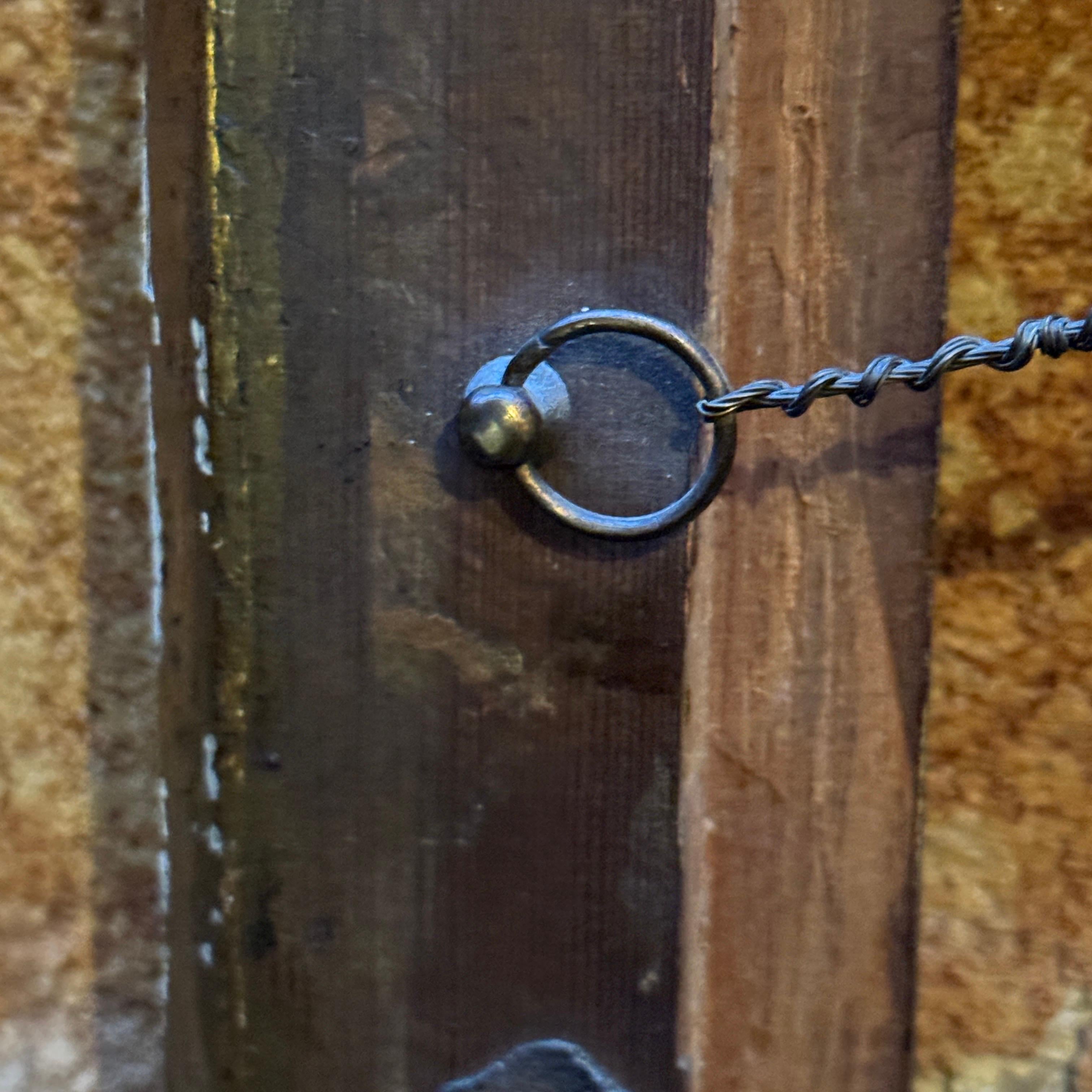 Cornice d'arte francese rettangolare in legno dorato dei primi del XIX secolo in vendita 1