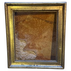 Early 19th Century French Rectangular Gold Gilt Wood Art Frame