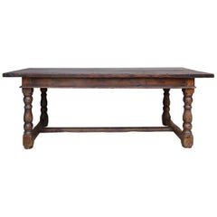 Antique Early 19th Century French Refectory Table Made of Oak