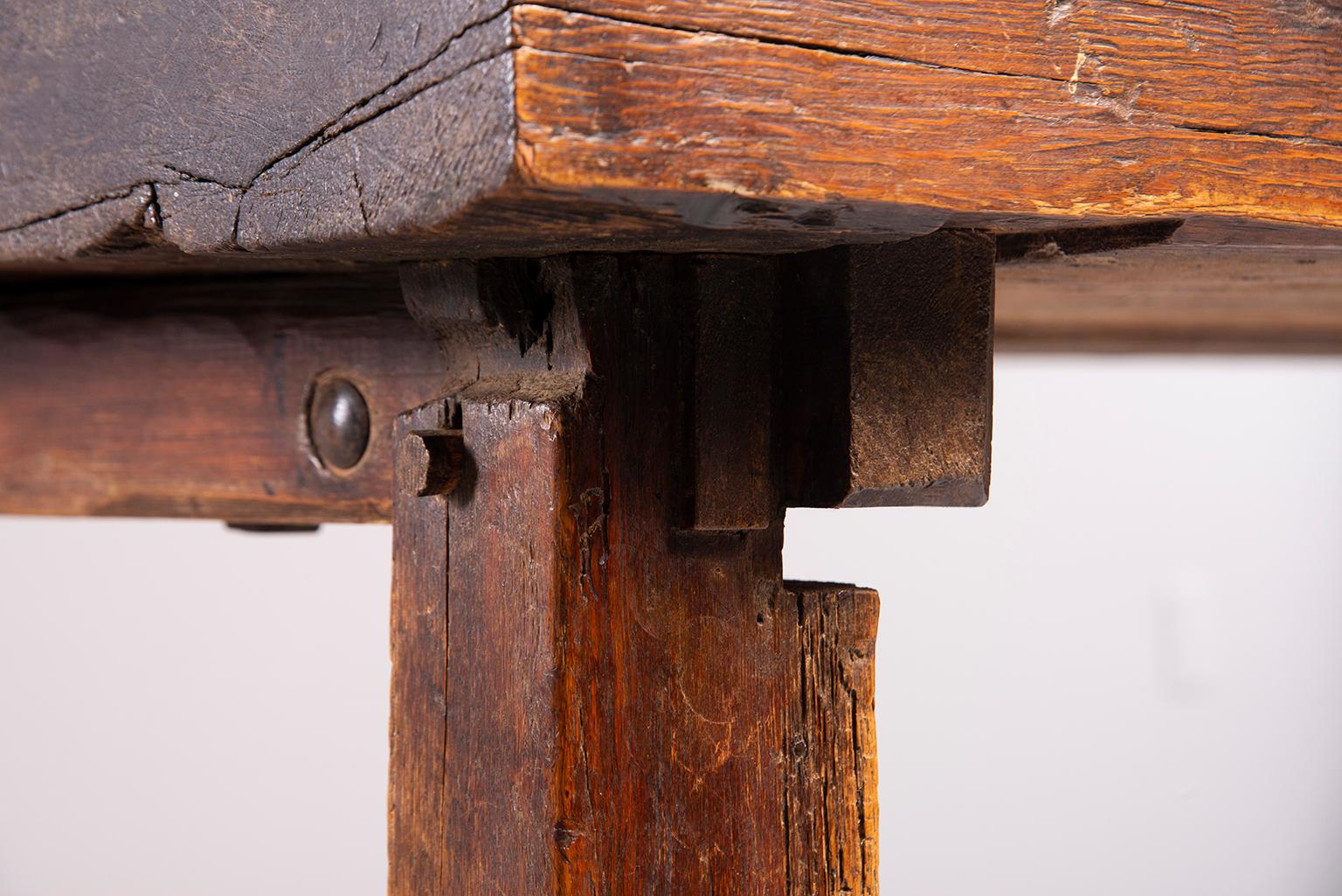 Early 19th Century French Rustic Table 4