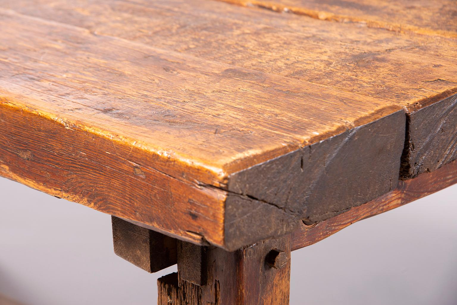 Early 19th Century French Rustic Table 1