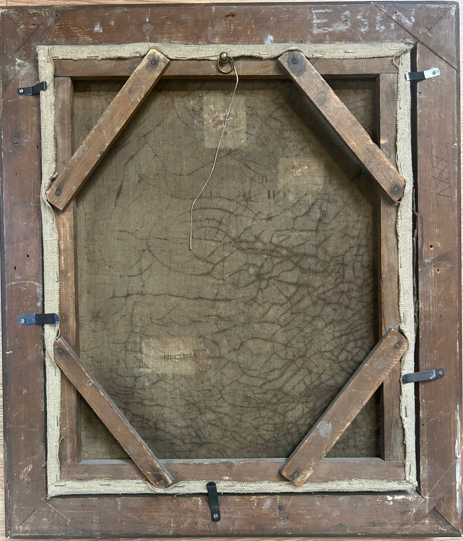 Pittura ad olio su tela con natura morta Vanitas di scuola francese del primo Ottocento in vendita 3