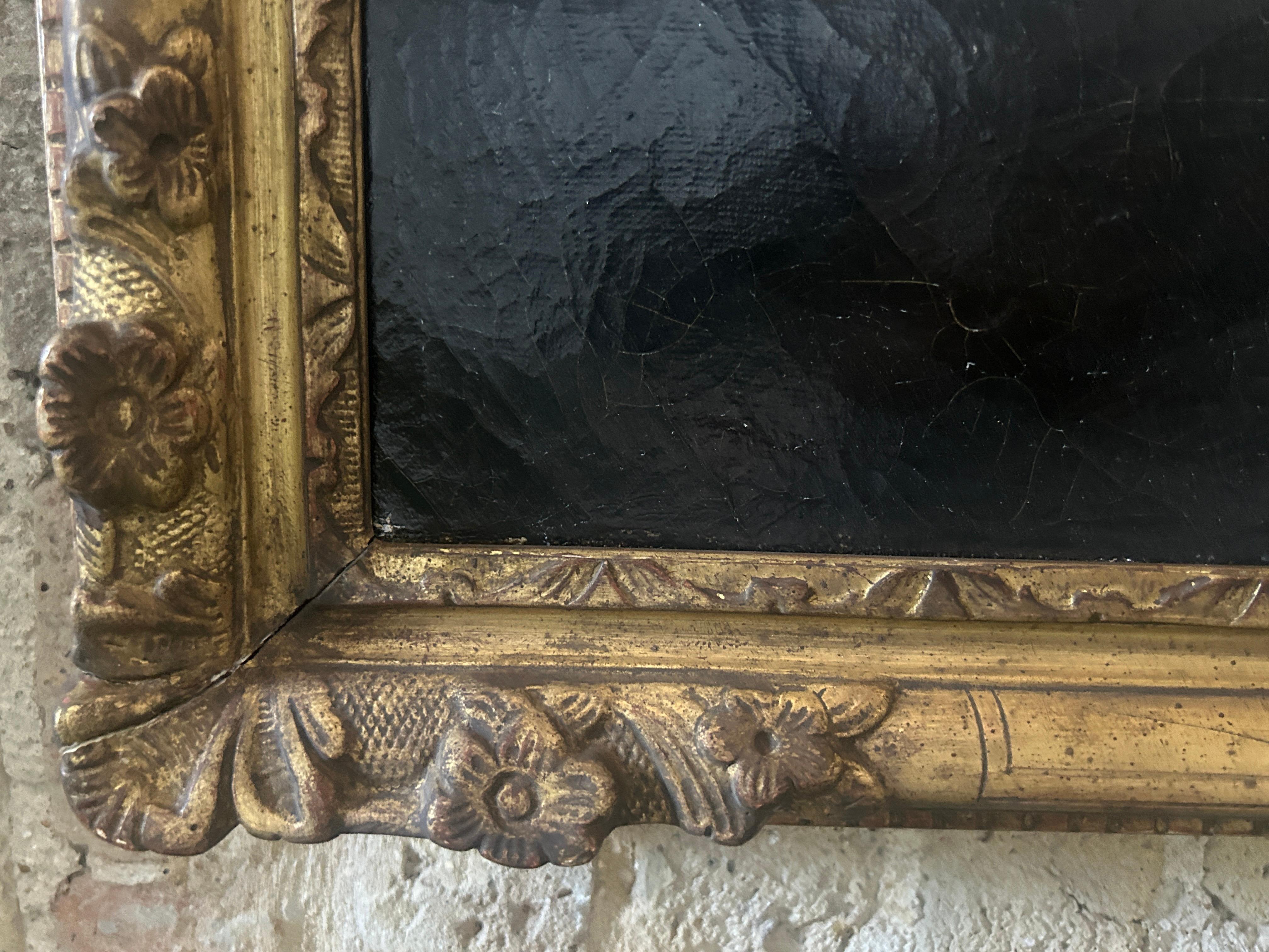Pittura ad olio su tela con natura morta Vanitas di scuola francese del primo Ottocento In condizioni buone in vendita a London, GB