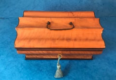 Early 19th Century French shaped Satinwood box