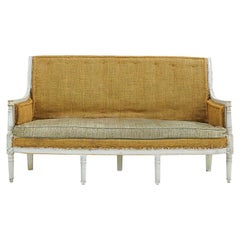 Antique Early 19th Century French Sofa with Original Paint