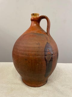 Early 19th Century French Terracotta Water Jug