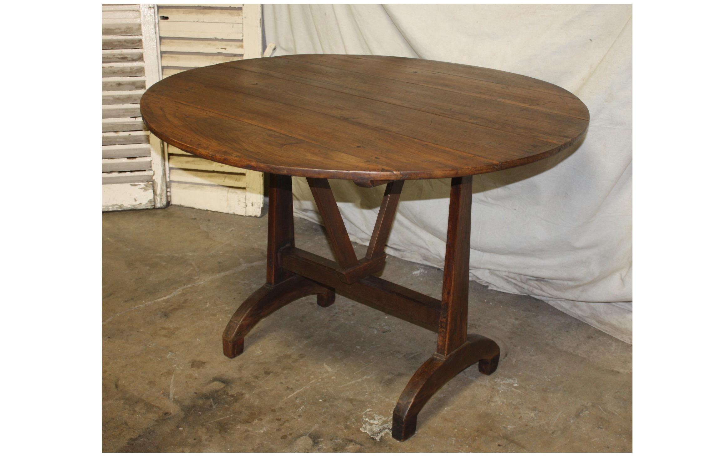 Early 19th Century French Tilt-Top Table 6