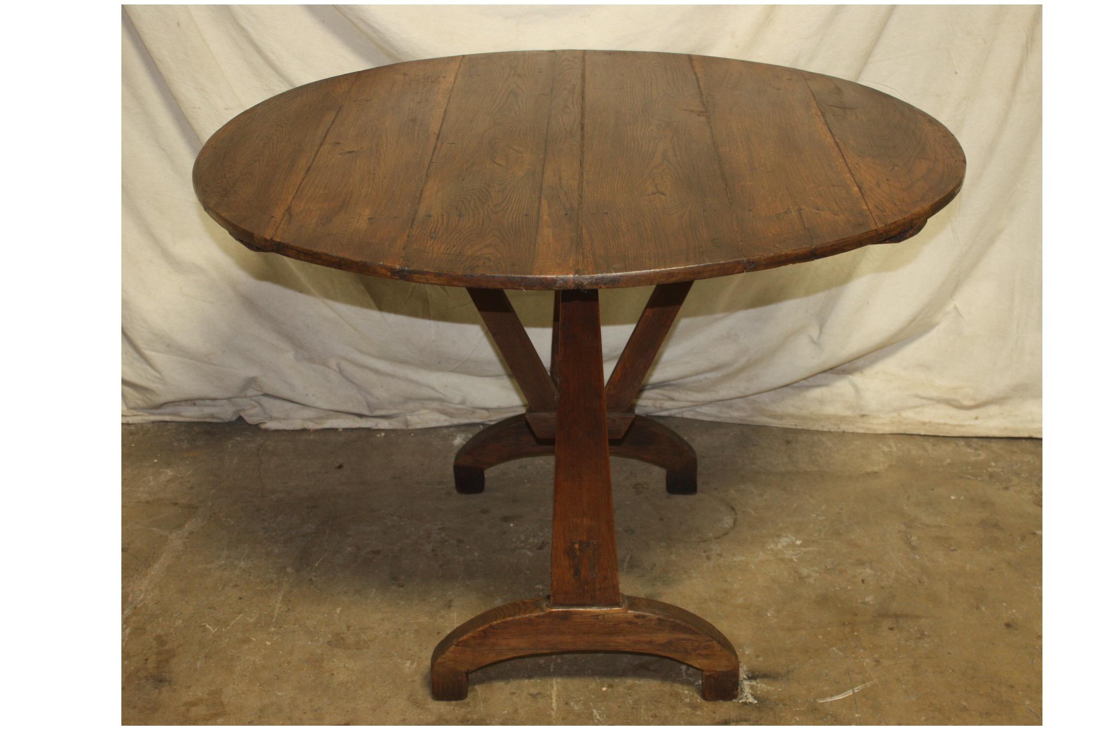 Early 19th Century French Tilt-Top Table 8