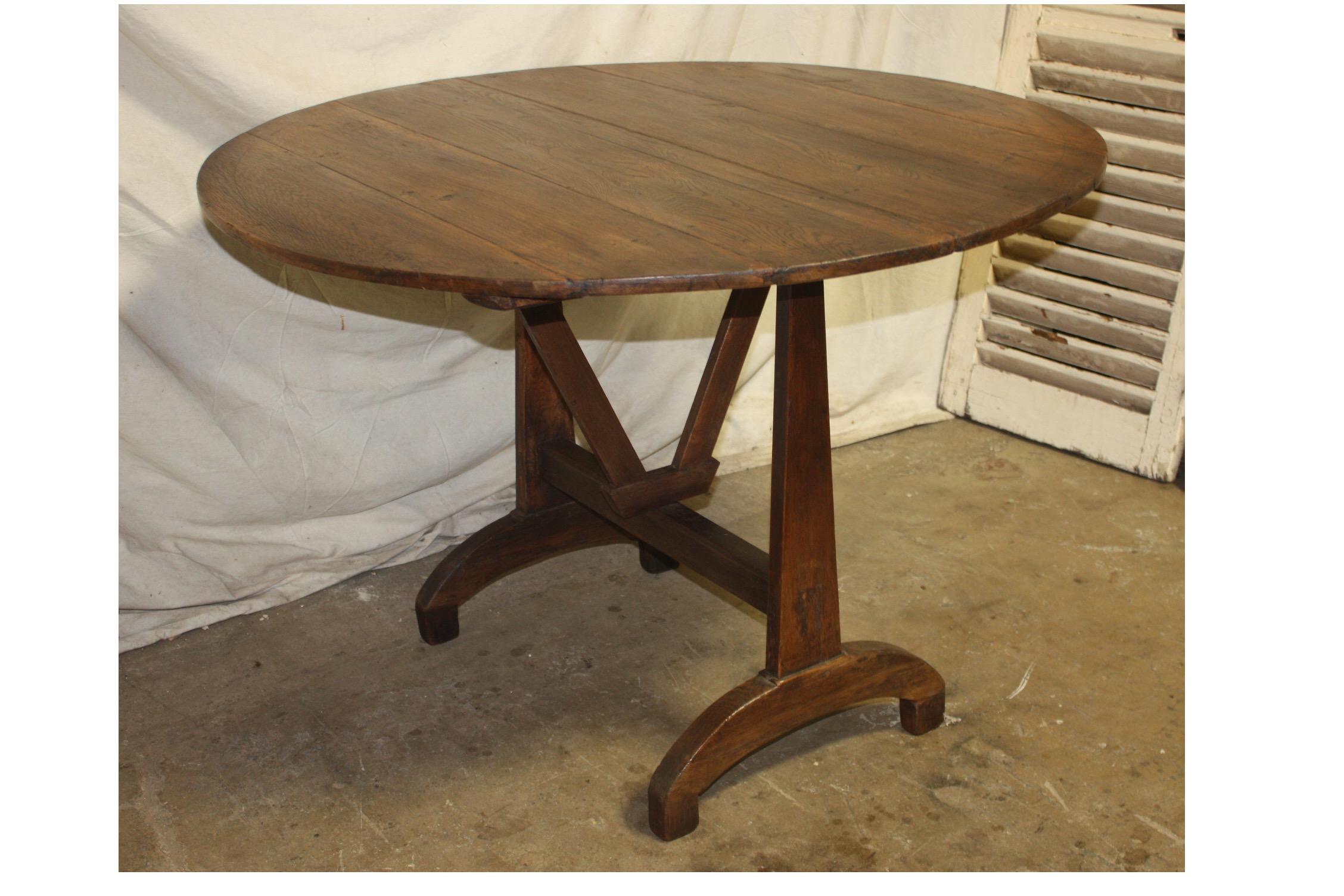 Early 19th Century French Tilt-Top Table 9