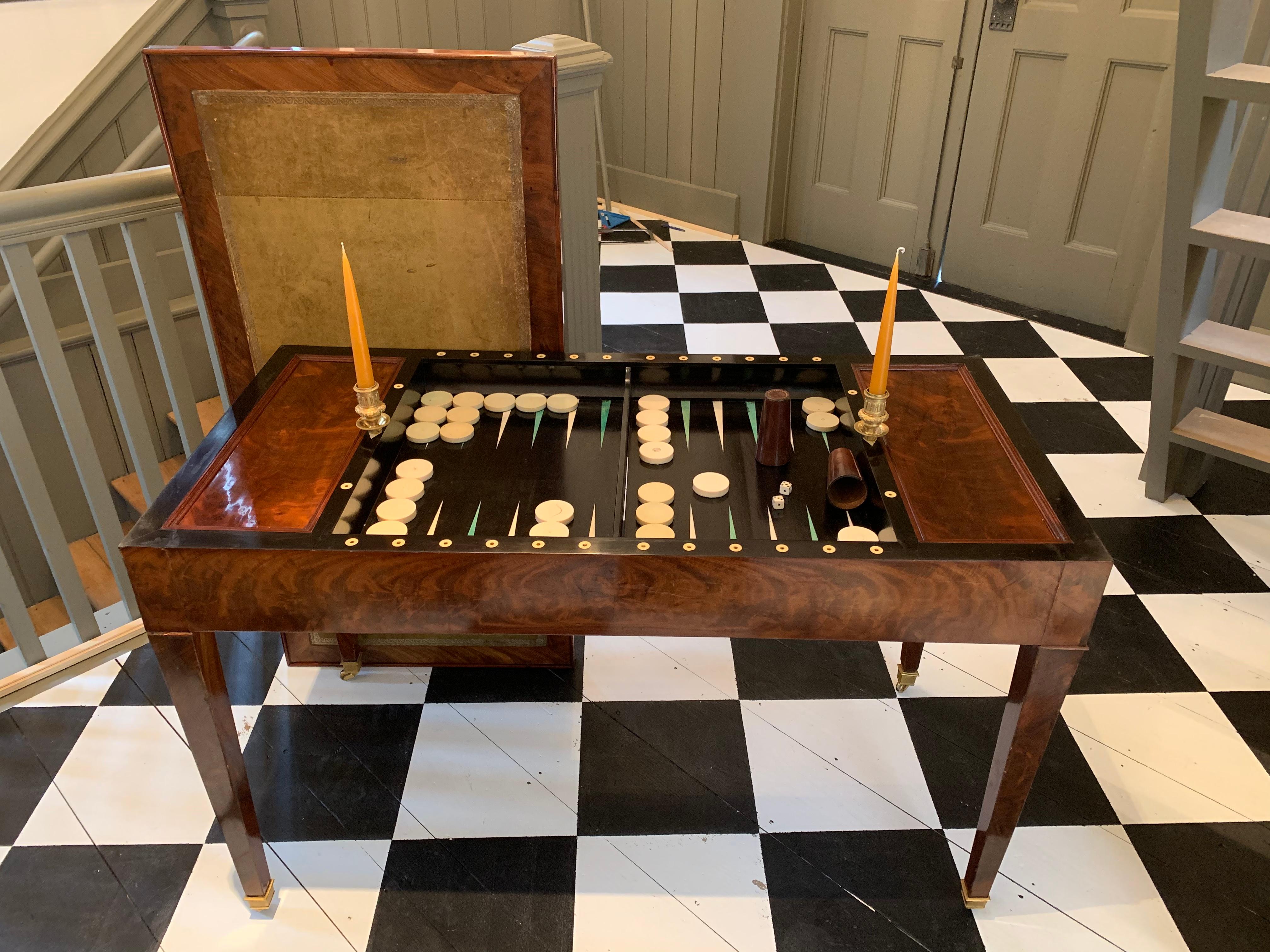 tric trac vs backgammon