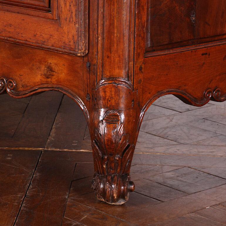 Early 19th Century French Walnut Armoire 4