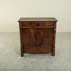 Early 19th Century French Walnut Baguette Box or Buffet