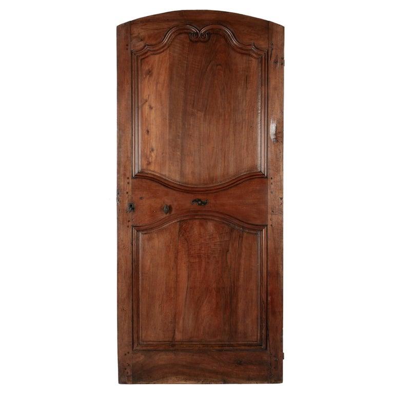 Early 19th Century French Walnut Door  For Sale 6