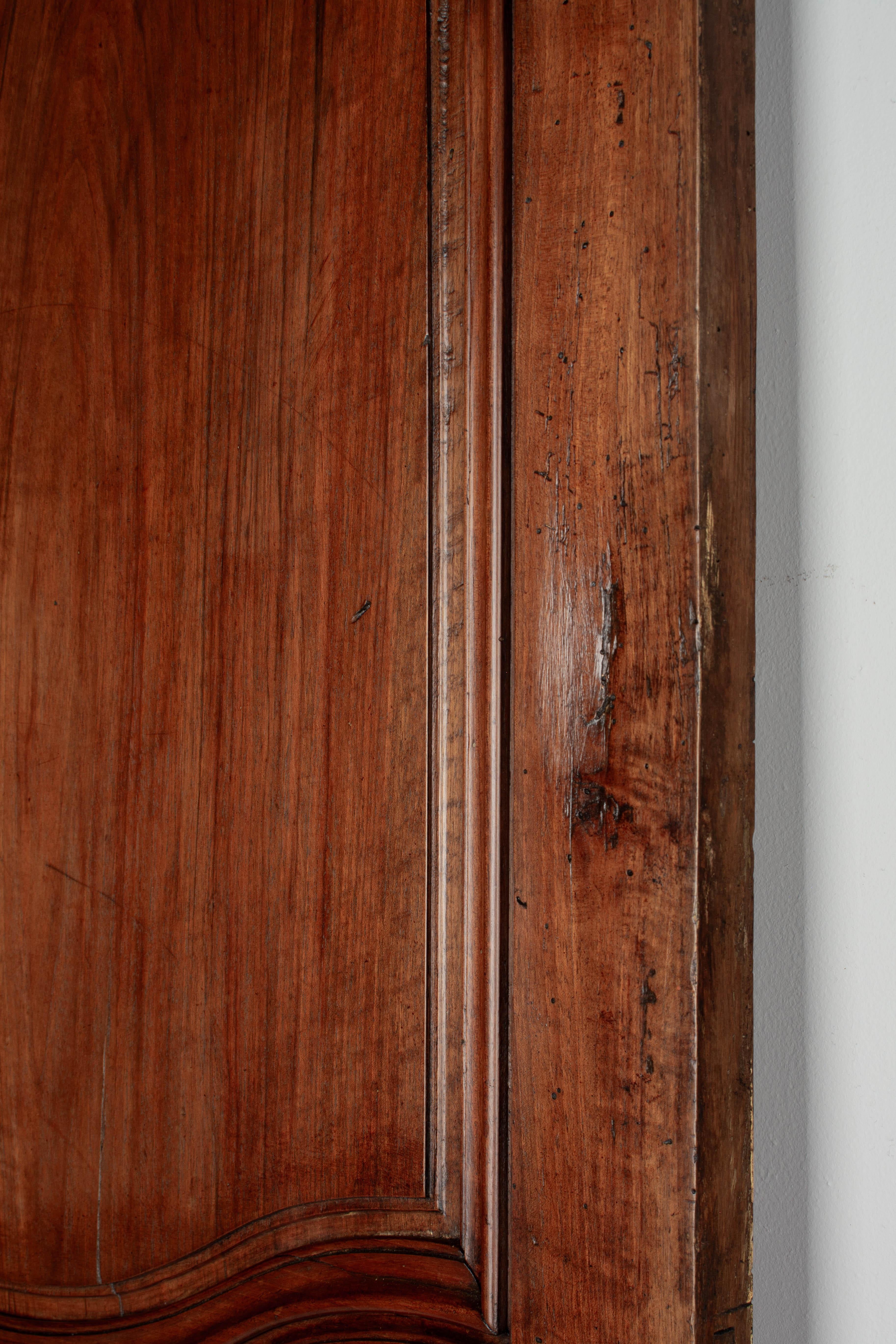 Early 19th Century French Walnut Door  For Sale 1