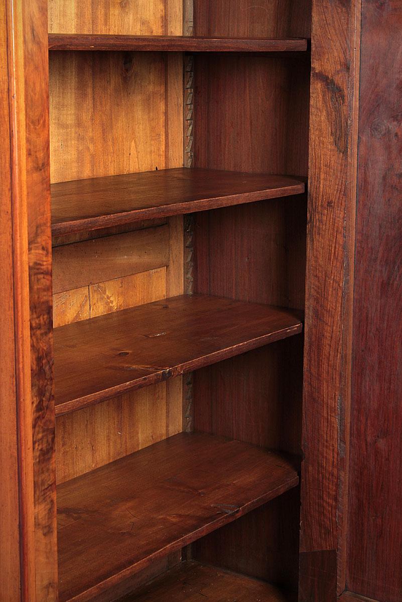 Early 19th Century French Walnut Linen Press or Hall Cupboard In Good Condition In Heathfield, East Sussex