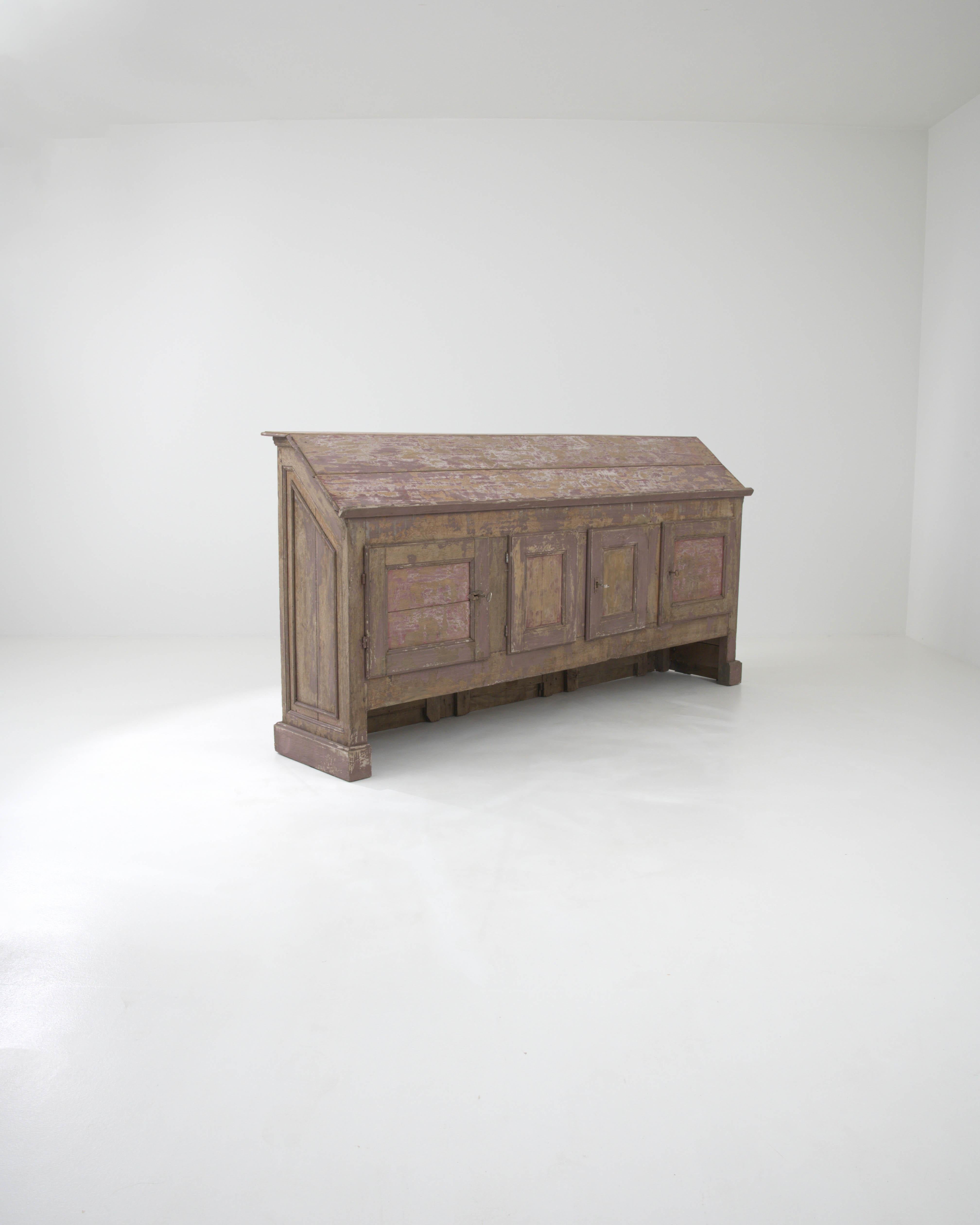 Early 19th Century French Wood Patinated Buffet 1